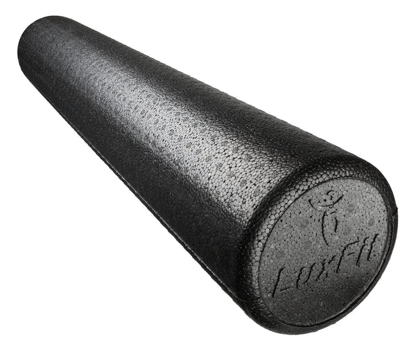 Foam Roller, LuxFit Premium High Density Foam Roller - Extra Firm With 1 Year Warranty